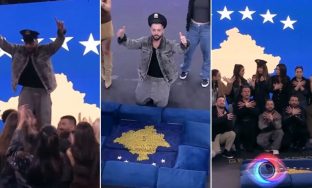 Me rastin e Pavarësisë – banorët krijojnë me gjësende të ndryshme flamurin e Kosovës në Big Brother VIP Albania